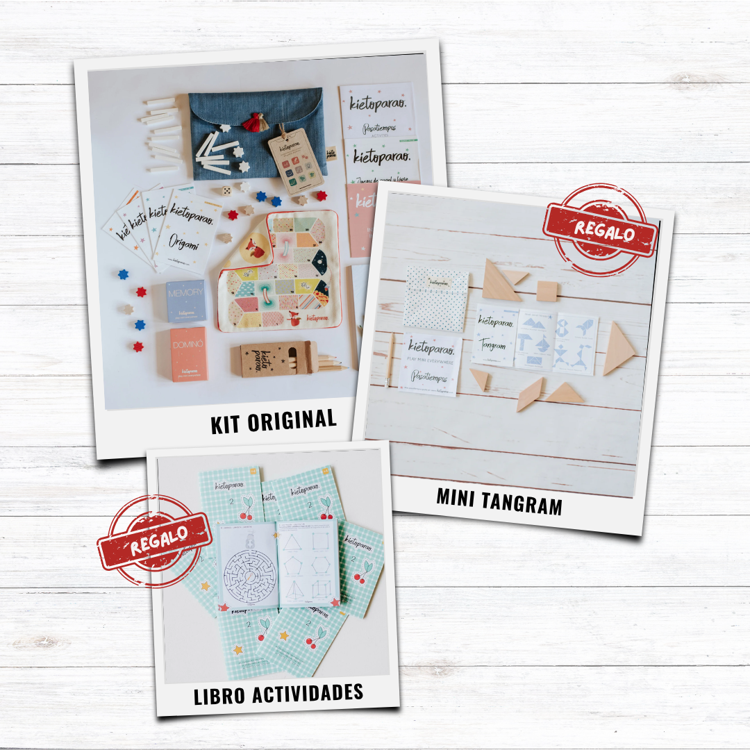 Pack n°4: Kit Original + Mini Tangram + 2 libros actividades