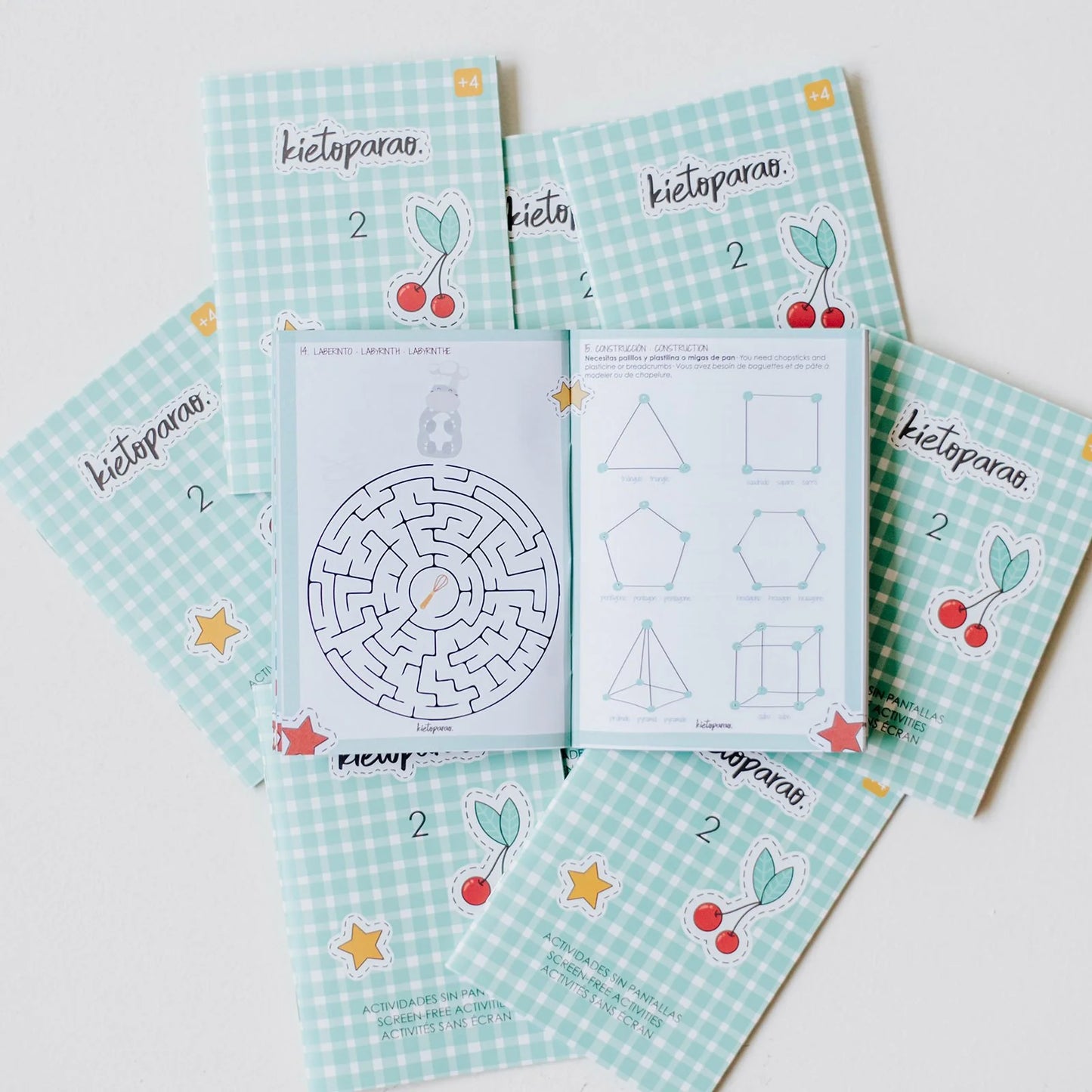 Pack n°4: Kit Original + Mini Tangram + 2 libros actividades