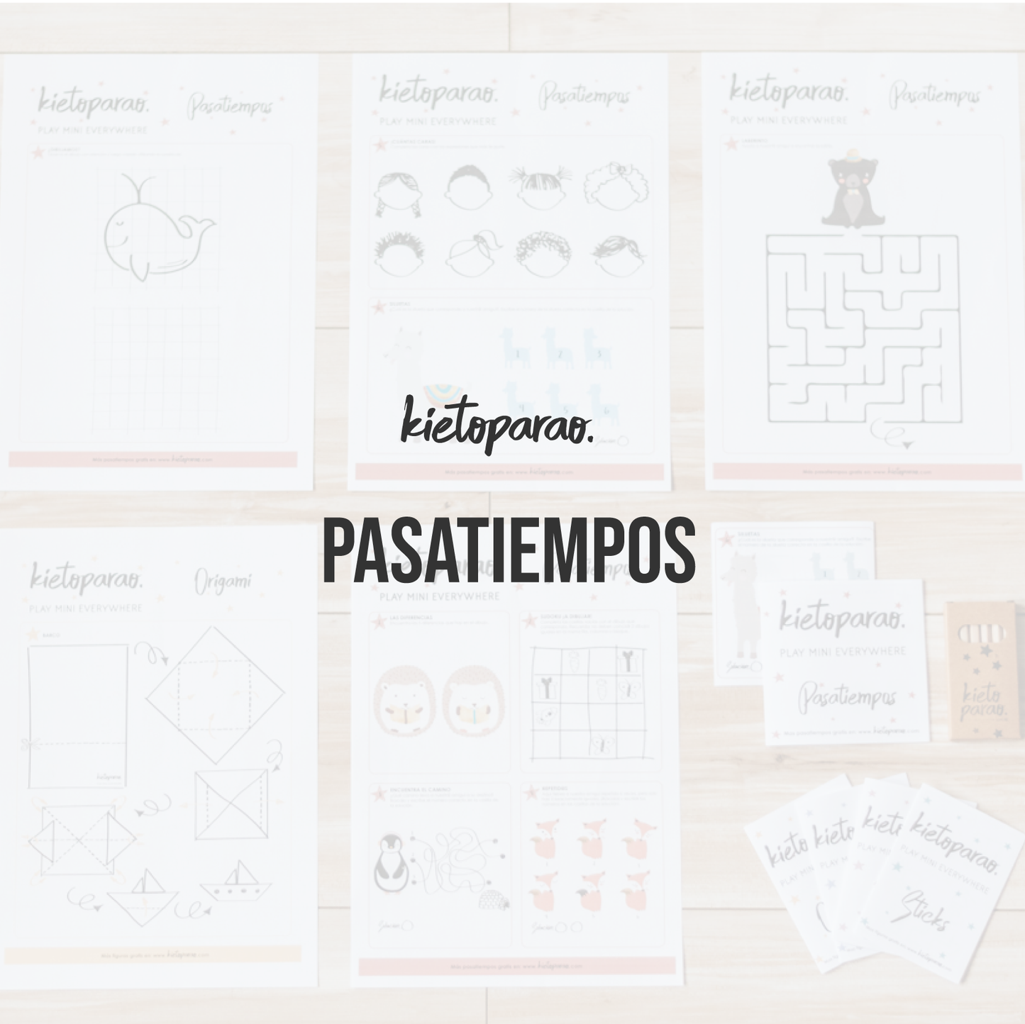 Pasatiempos Infantiles - Juegos 1
