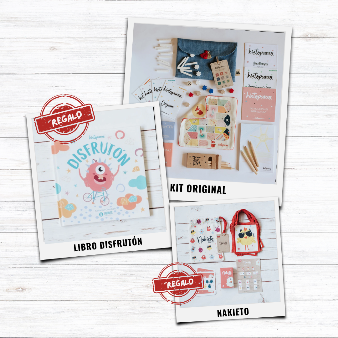Pack n°3: Kit Original + Libro Disfrutón + Nakieto